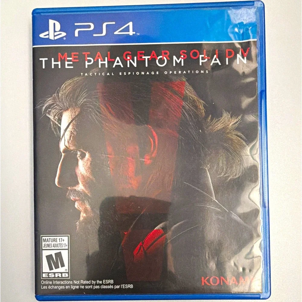 Konami Metal Gear Solid V: The Phantom Pain Metal Gear Series PS4, M